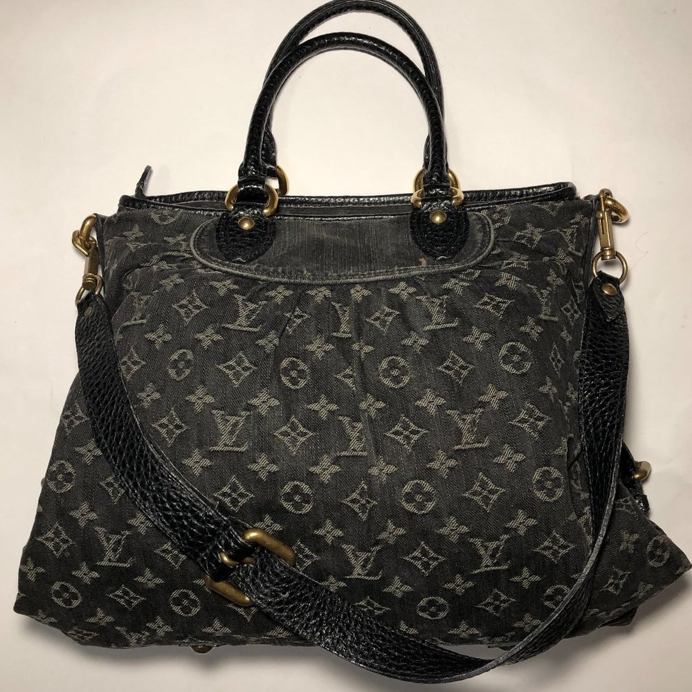 LOUIS VUITTON | Neo Cabby Handbag mm Denim Tote